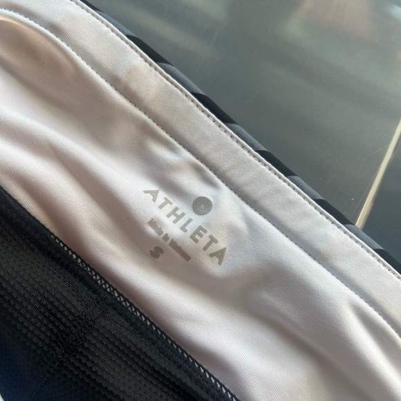 Athleta Swagger Fly By Striped Skort Skirt Small - Picture 6 of 7